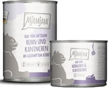 Mjamjam DUO, cibo per gatti con pollo e coniglio