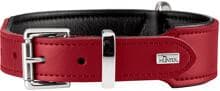 Collare HUNTER Basic, rosso/nero, taglia M-L, 60 cm