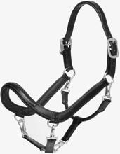 LeMieux Leather Grooming Halter, black, Full