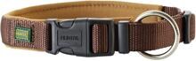 Collare HUNTER in neoprene Vario Plus, marrone/caramello, taglia L, 2,5