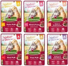 GranataPet DeliCATessen in Sauce, Multipack, 12x100g