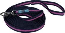HKM Funny Horses play lunge, pink/dark blue, 400cm