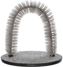 Trixie Massage- und Fellpflegebogen, Katze, 36x33cm,grau