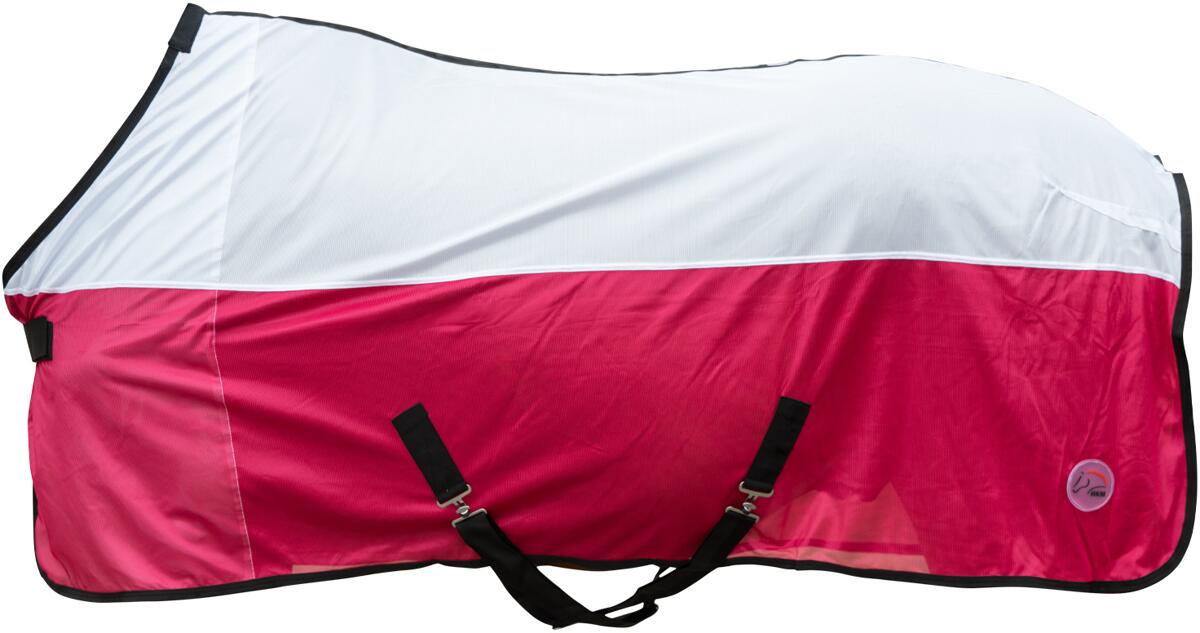 HKM Colourful Fliegendecke, magenta, 145cm