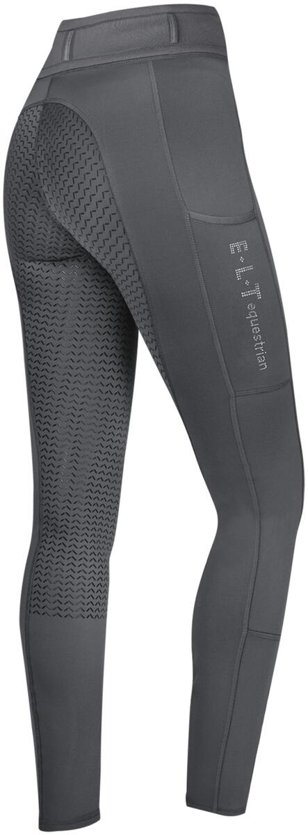 ELT Ella Glam Reitleggings, asphalt, 42