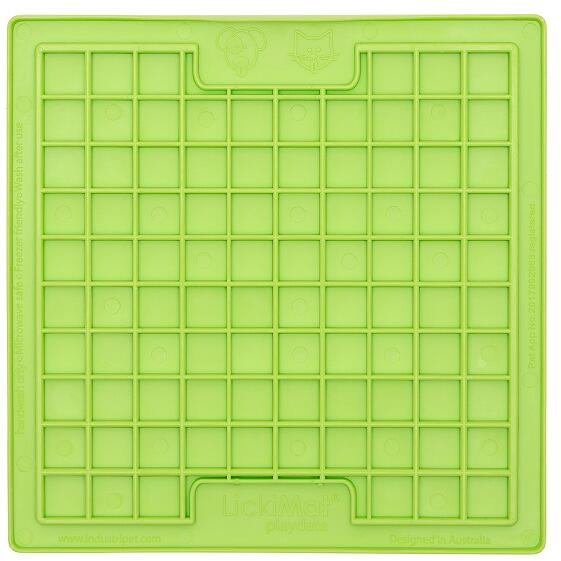 LickiMat Playdate Futtermatte, 20x20cm, green