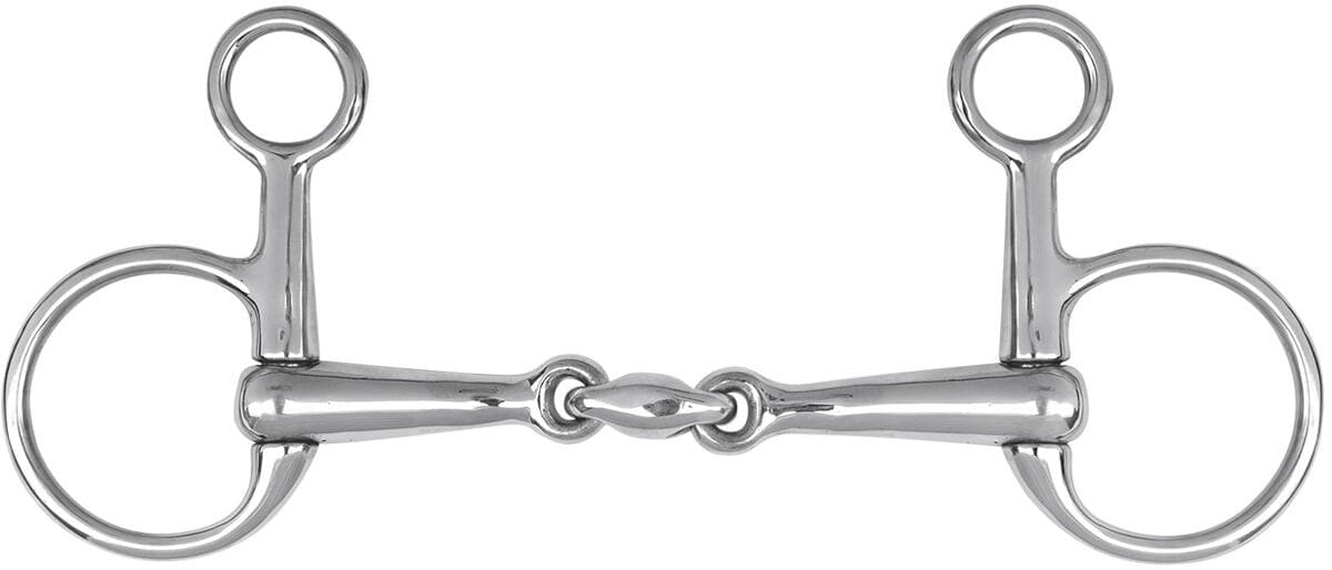 Waldhausen Baucher Gebiss, doppelt gebrochen, 13,5cm