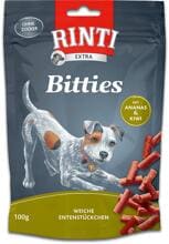 Rinti Bitties Entenfleisch | mit Ananas & Kiwi | 100g Hundesnack