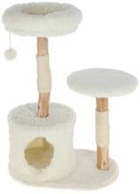 KERBL Pet Lucia scratching post, white, 60x40x92cm