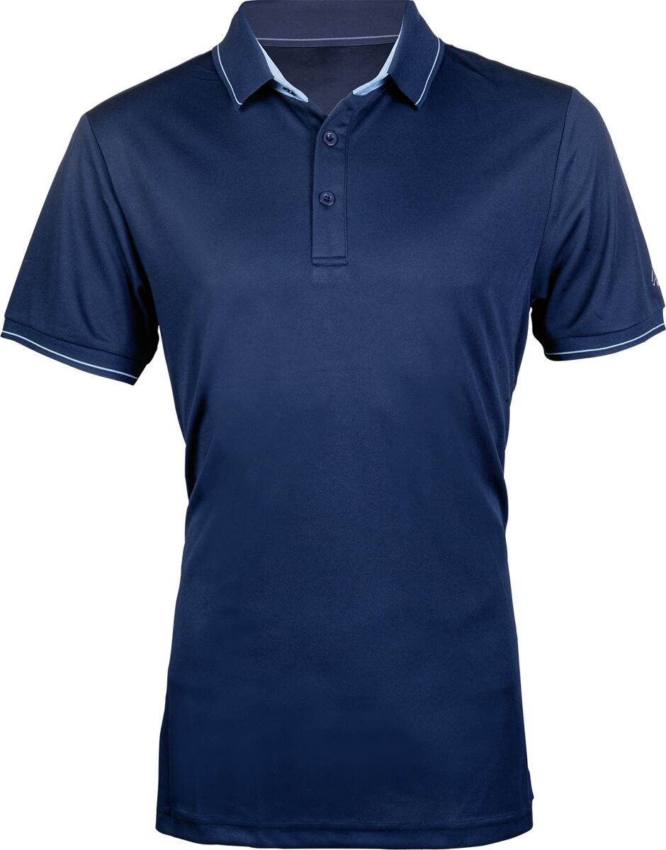 HKM Classico Herren Poloshirt, dunkelblau, XXL