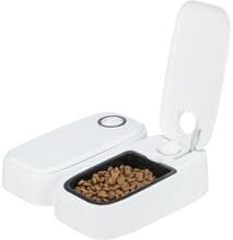 Trixie Futterautomat TX2, 2x0,3L/27x7x24cm, weiß