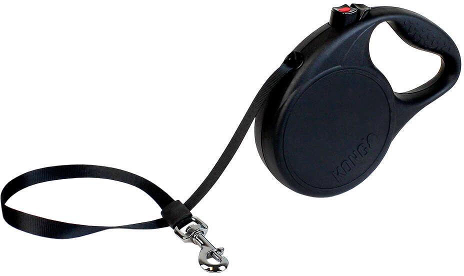 KONG Trail Rollleine, L, schwarz