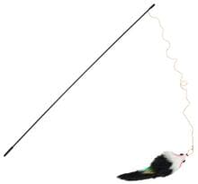 beeztees Katzenangel mit Plüschmaus