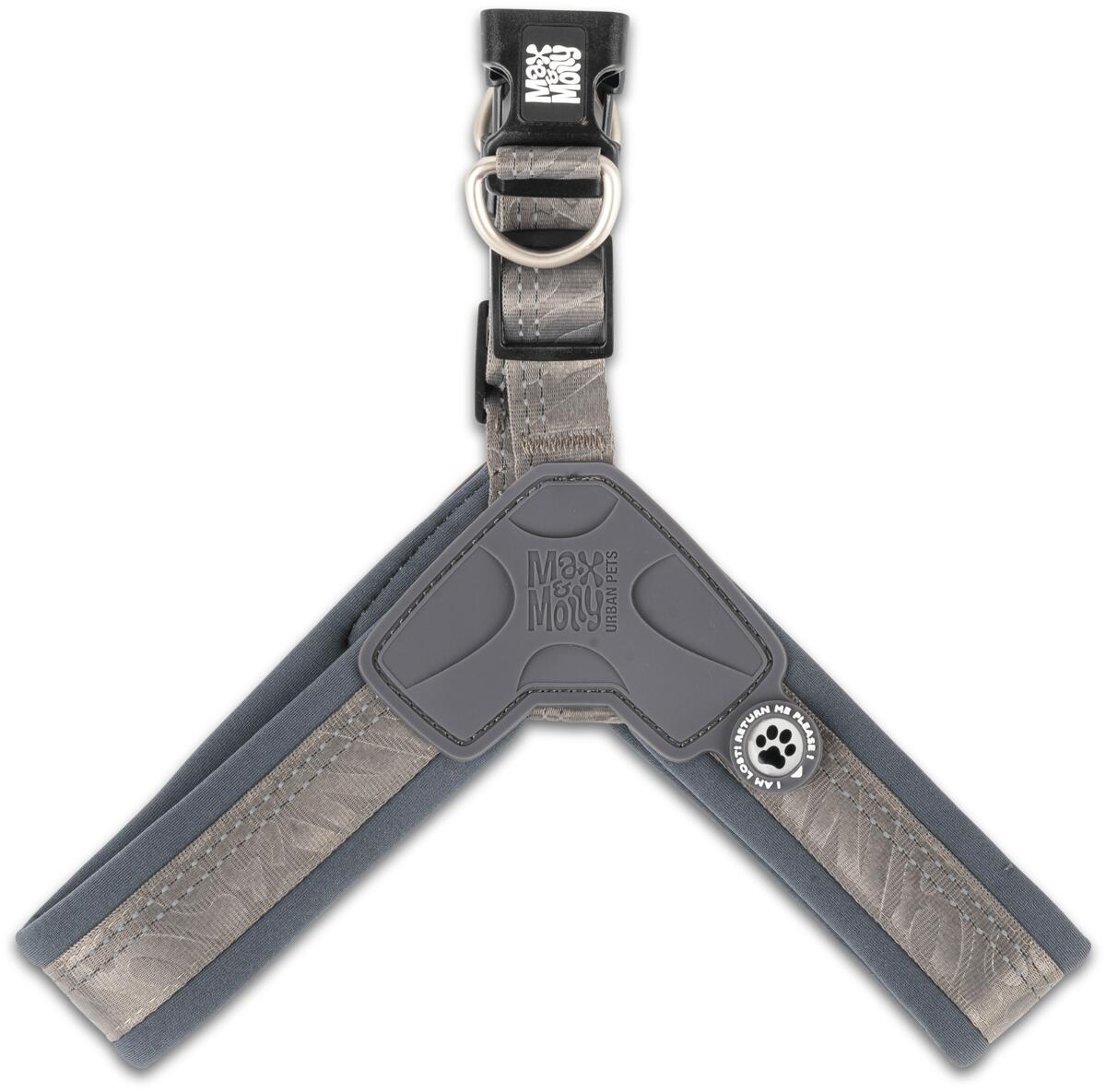 Max & Molly Matrix 2.0 Q-Fit Hundegeschirr, stone, XL