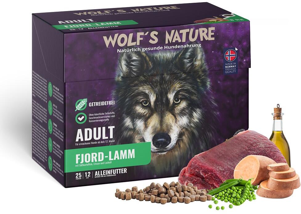 Wolf"s Nature Master Premium | mit Lamm | getreidefreies Hundefutter | 8 kg