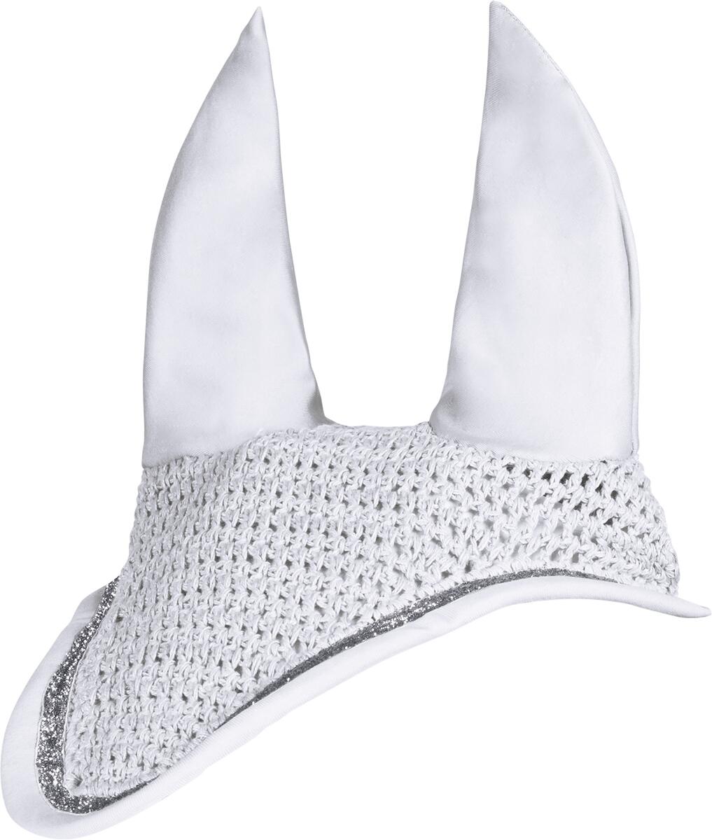 HKM Romy Fliegenhaube, weiß, Pony