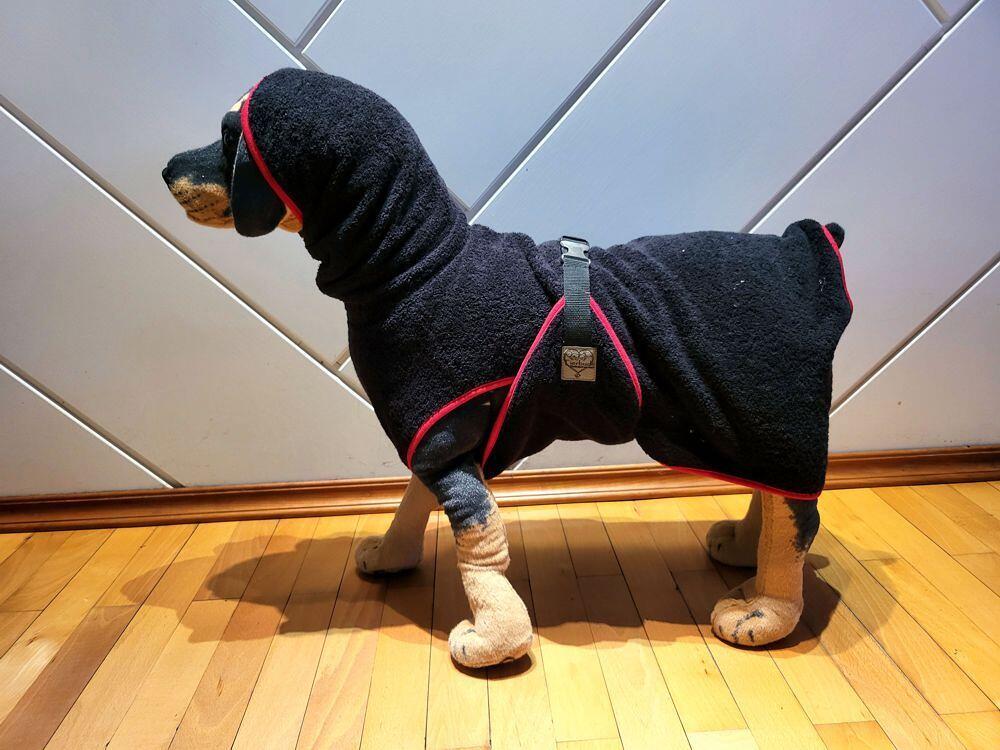 TiBu Hunde-Premium-Bademantel | L