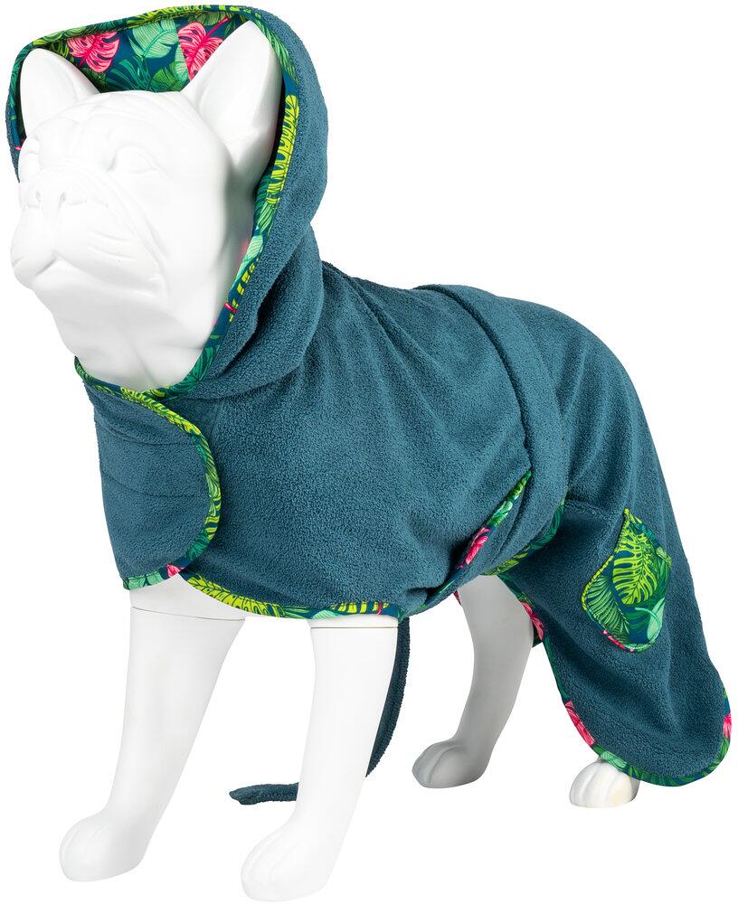 Max & Molly Bademantel, dunkelgrün, M