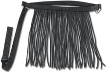 Waldhausen fly fringes with headpiece, black, VB