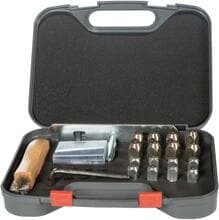 HKM Stollenkoffer Set, 3/8 Gewinde