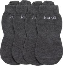 Kurgo Blaze Cross Socks, grey, L, 4 pairs