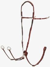 Cinghia pettorale LeMieux, fissaggio con anello a D, Full, Chestnut