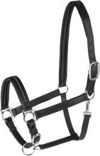 STAR Diamond Lederhalfter, schwarz, Pony