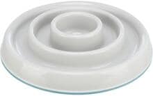 Trixie Ciotola per alimentazione lenta, plastica/TPR, 0,45L/ø23cm, grigio