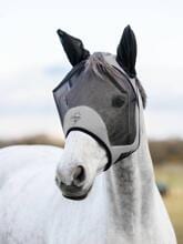 LeMieux Kudos AeroGuard Fly Mask, half, navy, S