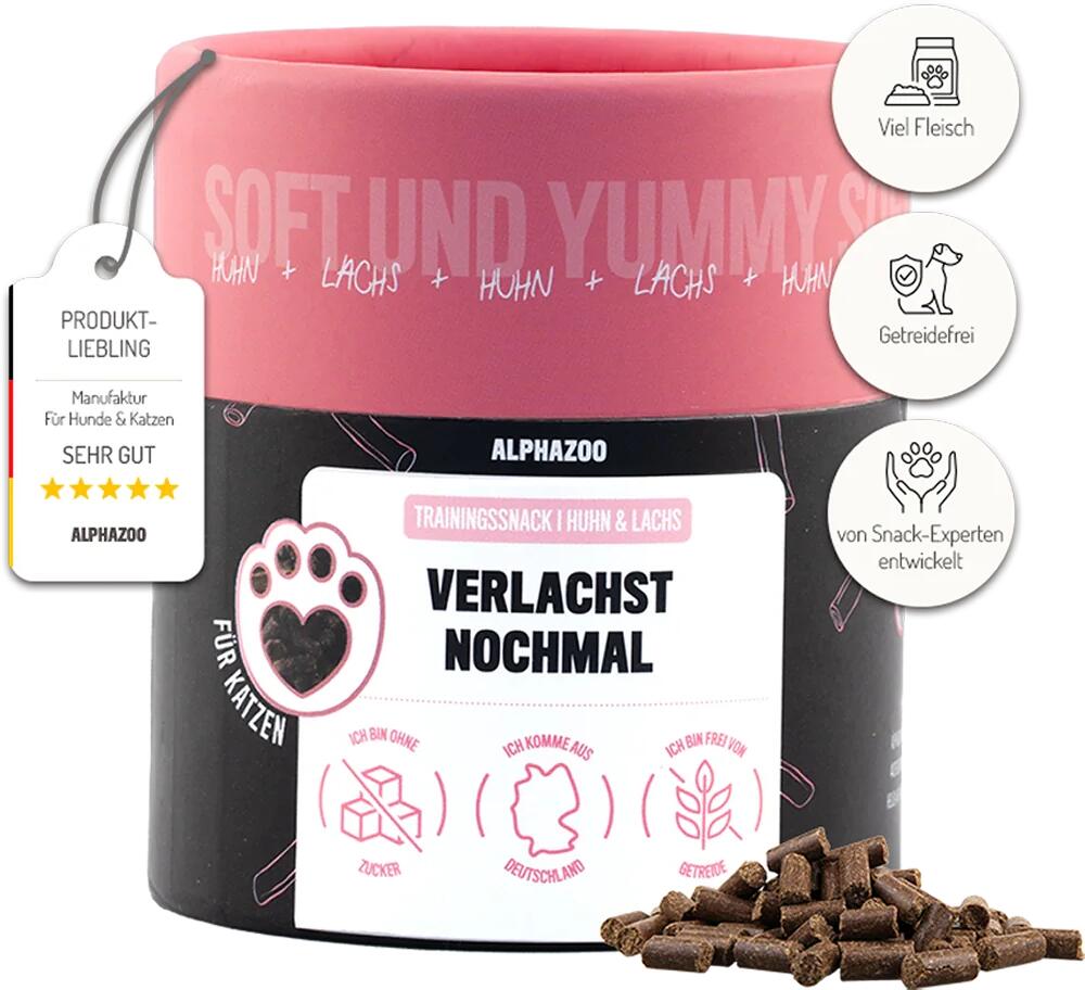 alphazoo Verlachst Nochmal Katzensnacks, 65g
