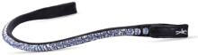 Schockemöhle SP Siena Stirnband, black/light blue, WB