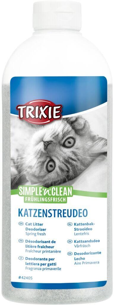 Trixie Simple-n-Clean Katzenstreu Deo, Frühlingsfrisch, 750g