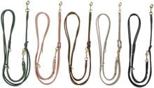 Trixie Pure V-Leine, rundgenäht, Leder, S, 2m/10mm
