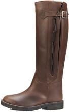 Stivali da equitazione Equestro unisex, fodera traspirante, marroni, 41