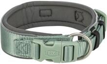 Collare Trixie Premium, extra largo, salvia/grafite, L, 46-55cm/50mm