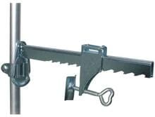 Trixie wall clamp with telescopic rod