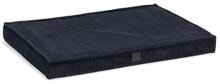 Designed by Lotte Cuscino a gabbia a coste, ortopedico, antracite, 88 cm