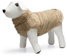 Ideato da Lotte Victoria Cappotto per cani, beige, 40 cm