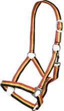 Cavezza HKM Budapest, nero/rosso/oro, warmblood