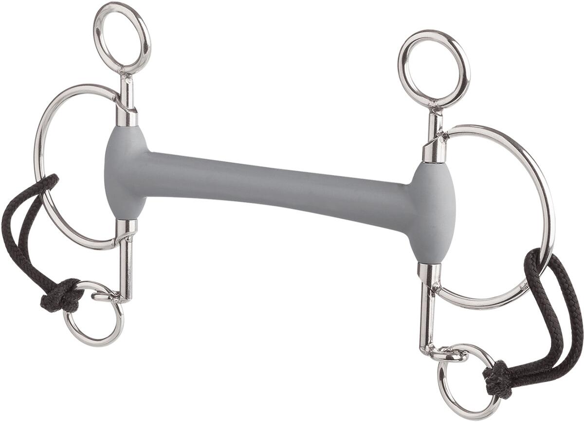 beris Pelhamgebiss mit Olivenkopfstange, kurz, 130mm, soft