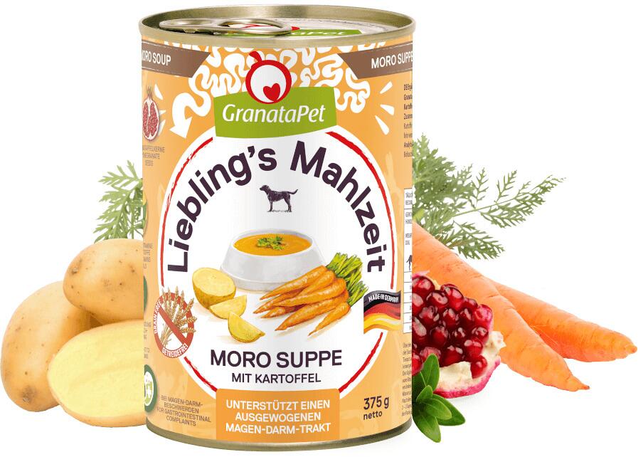 GranataPet Moro-Suppe mit Kartoffel, 6x375g