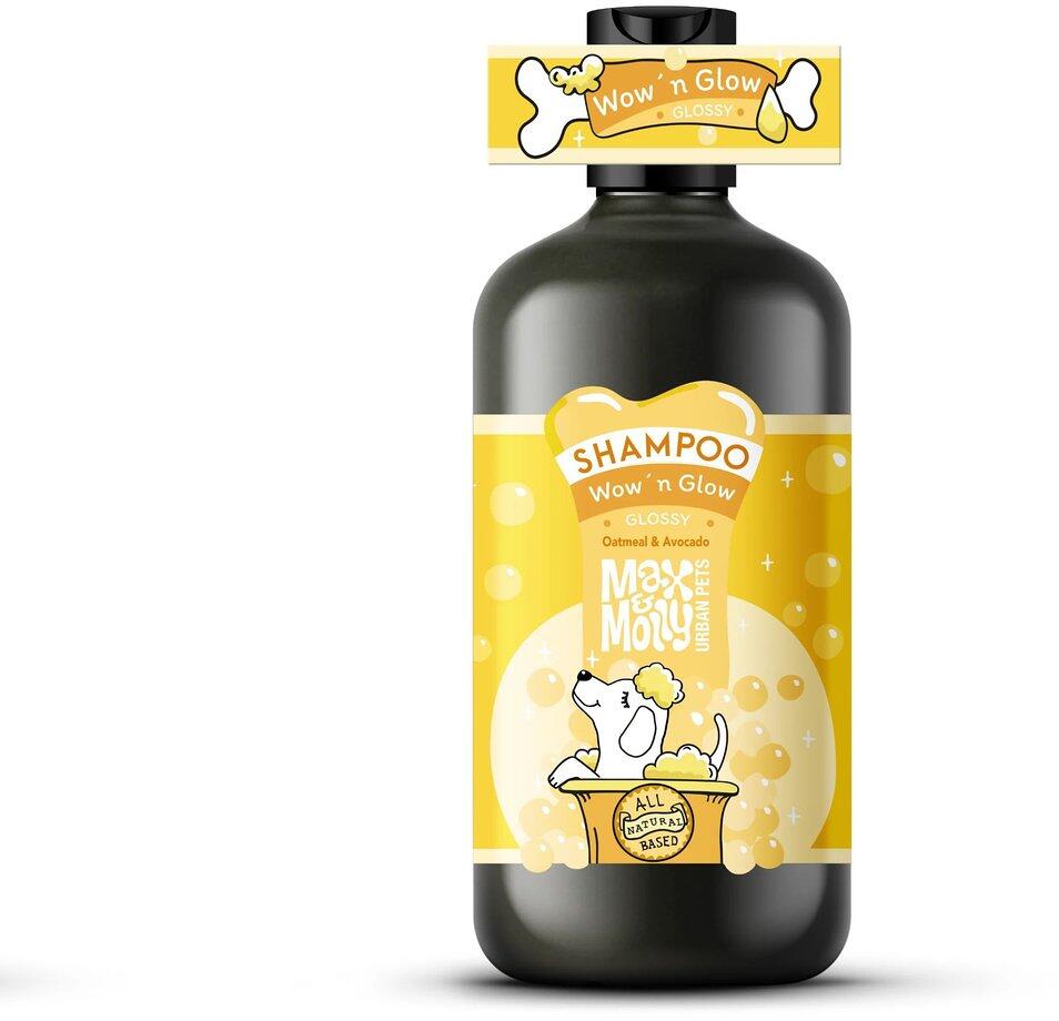 Max & Molly Wow-n-Glow Hundeshampoo, 6x250ml