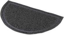 Tappeto per lettiera Trixie, semitondo, PVC, 41x25cm, antracite