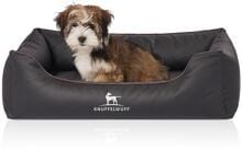Knuffelwuff Madison orthopädisches Hundebett, 85x63cm, schwarz