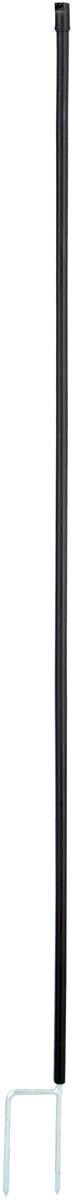KERBL Hobbyfarming Ersatzpfahl für Geflügelnetze, Doppelspitze, schwarz, 106cm