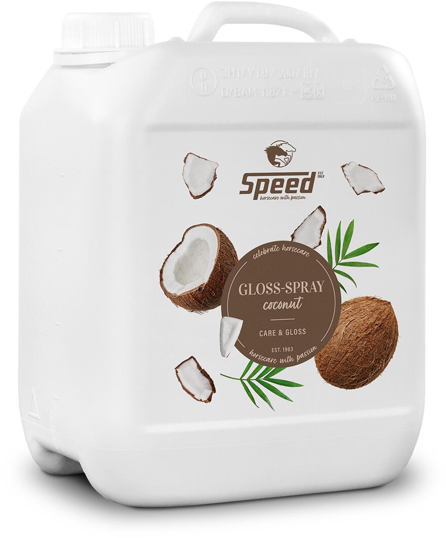 SPEED Coconut Gloss-Spray Schweif- und Mähnenspray, 2,5L Refill