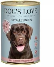 DOGS LOVE Hypo Pferd Nassfutter, 6x400g