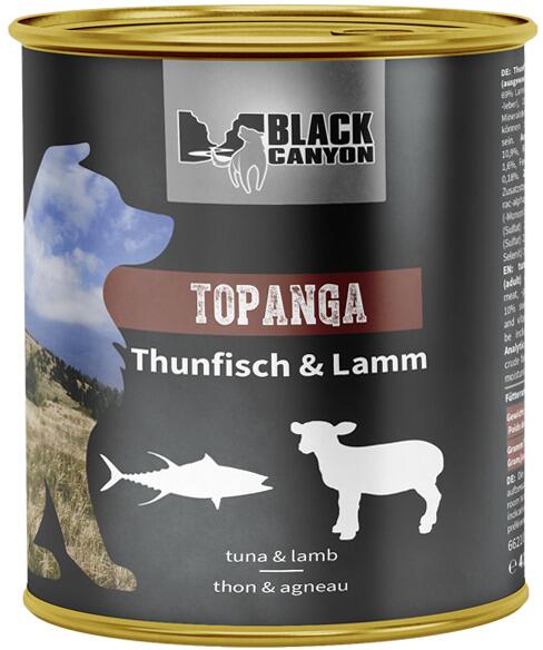 Black Canyon Topanga Nassfutter mit Thunfisch & Lamm, 6x820g
