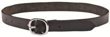 HKM spur straps, leather, black