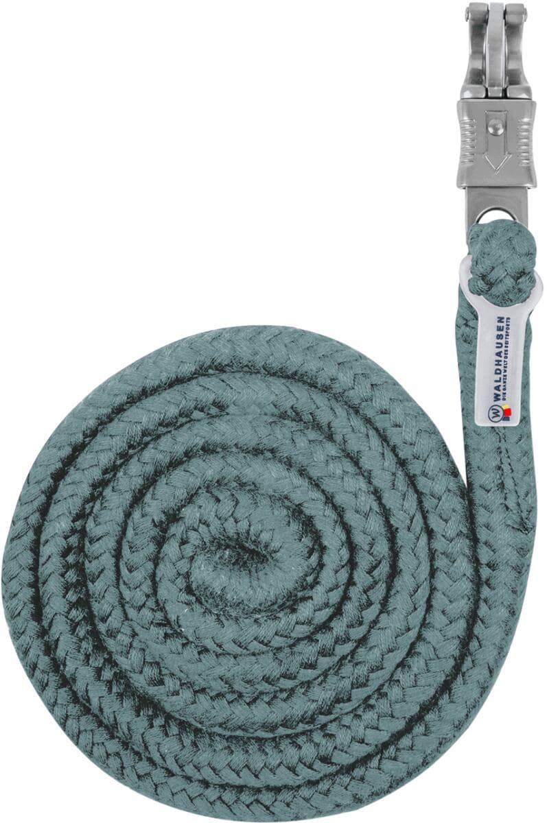 Waldhausen Plus Anbindestrick mit Panikhaken, piniengrün